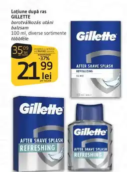 Supeco Loţiune după ras GILLETTE Ofertă