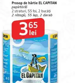 Supeco Prosop de hârtie EL CAPITAN Ofertă