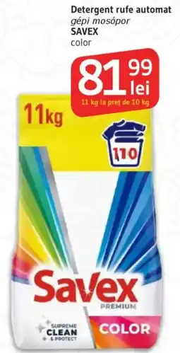 Supeco Detergent rufe automat SAVEX color Ofertă
