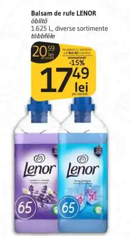 Supeco Balsam de rufe LENOR Ofertă
