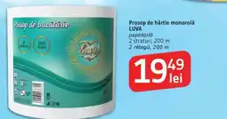 Supeco Prosop de hârtie monorolǎ LUVA Ofertă