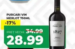 Simos Purcari vin merlot Ofertă