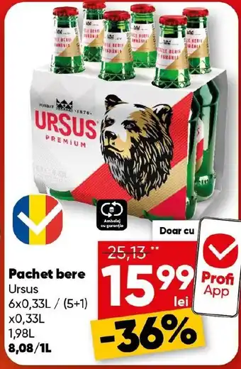 PROFI Pachet bere Ursus Ofertă