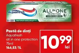PROFI Pastă de dinți Aquafresh all in one protection Ofertă