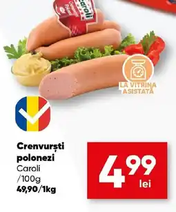 PROFI Crenvursti polonezi Caroli Ofertă