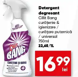 PROFI Detergent degresant Cillit Bang curăţenie & igienizare / curățare puternică universal Ofertă