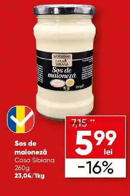 PROFI Sos de maioneză Casa Sibiana Ofertă