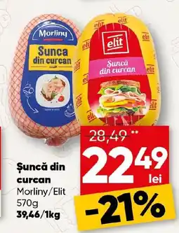 PROFI Şuncă din curcan Morliny/Elit Ofertă