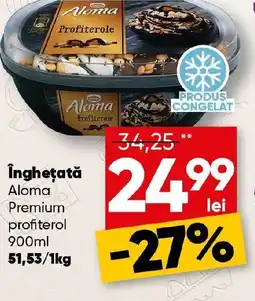 PROFI Îngheţată Aloma Premium profiterol Ofertă