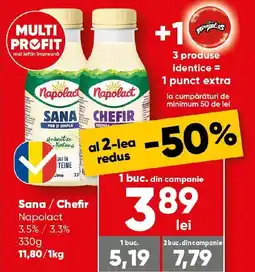 PROFI Sana / Chefir Napolact Ofertă