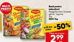 PROFI Bază pentru mâncăruri Maggi Secretul Gustului găină / legume Ofertă
