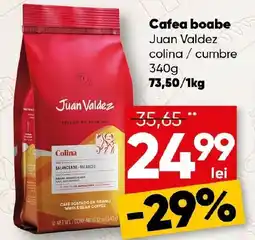 PROFI Cafea boabe Juan Valdez colina cumbre Ofertă