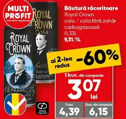 PROFI Băutură răcoritoare Royal Crown Ofertă