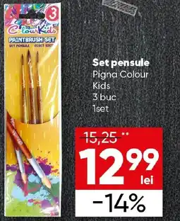PROFI Set pensule Pigna Colour Kids Ofertă