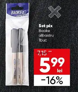 PROFI Set pix Baoke albastru Ofertă