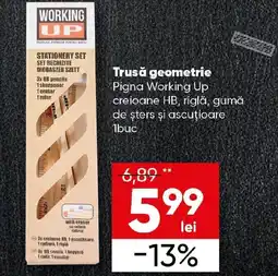 PROFI Trusă geometrie Pigna Working Up Ofertă