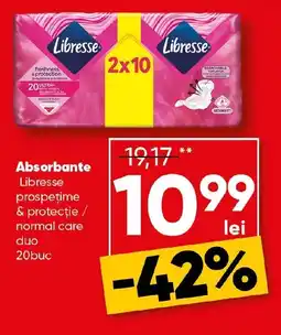 PROFI Absorbante Libresse prospețime & protecţie / normal care duo Ofertă