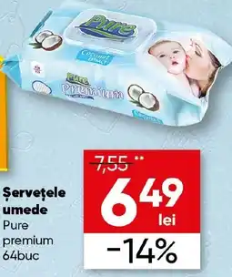PROFI Şerveţele umede Pure premium Ofertă