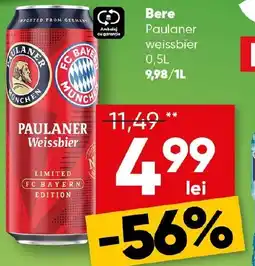 PROFI Bere Paulaner weissbier Ofertă