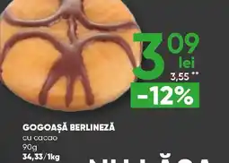 PROFI Gogoașă berlineză cu cacao Ofertă