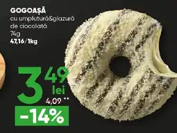PROFI Gogoașă cu umplutură&glazură de ciocolată Ofertă