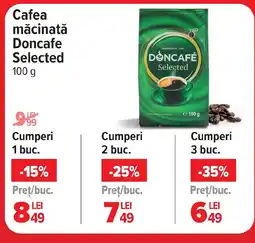 Carrefour Cafea măcinată Doncafe Selected Ofertă