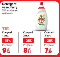Carrefour Detergent vase, Fairy Ofertă