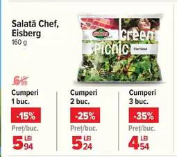 Carrefour Salată Chef, Eisberg Ofertă