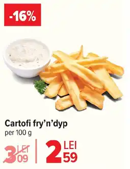 Carrefour Cartofi fry'n'dyp Ofertă