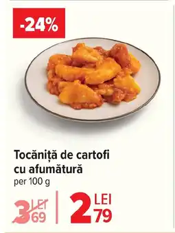 Carrefour Tocăniţă de cartofi cu afumătură Ofertă