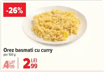 Carrefour Orez basmati cu curry Ofertă