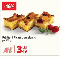 Carrefour Prăjitură Picasso cu piersici Ofertă