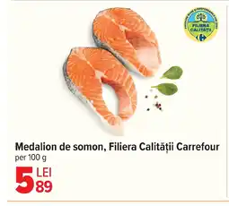 Carrefour Medalion de somon, Filiera Calității Carrefour Ofertă