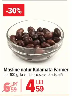 Carrefour Măsline natur Kalamata Farmer Ofertă