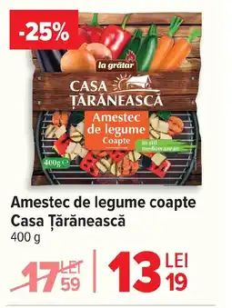 Carrefour Amestec de legume coapte Casa Țărănească Ofertă