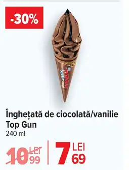 Carrefour Înghețată de ciocolată/vanilie Top Gun Ofertă