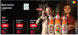 Carrefour Bere Ursus Legendar Ofertă