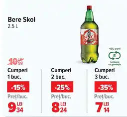Carrefour Bere Skol Ofertă