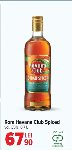 Carrefour Rom Havana Club Spiced Ofertă