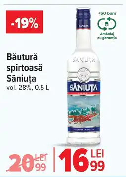 Carrefour Băutură spirtoasă Sǎniuţa Ofertă