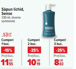 Carrefour Săpun lichid, Sense Ofertă