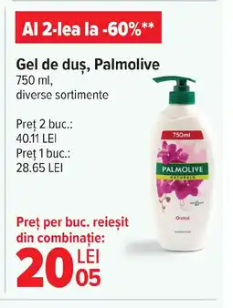Carrefour Gel de duş, Palmolive Ofertă
