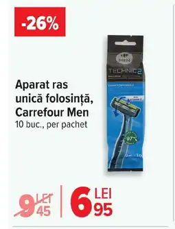 Carrefour Aparat ras unică folosinţă, Carrefour Men Ofertă