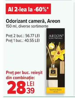 Carrefour Odorizant cameră, Areon Ofertă