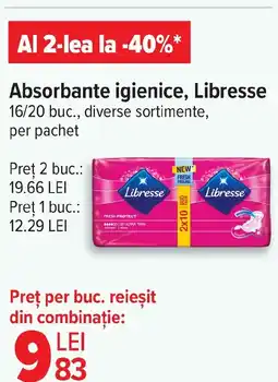 Carrefour Absorbante igienice, Libresse Ofertă