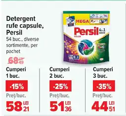 Carrefour Detergent rufe capsule, Persil Ofertă