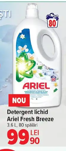 Carrefour Detergent lichid Ariel Fresh Breeze Ofertă