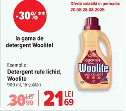 Carrefour Detergent rufe lichid, Woolite Ofertă