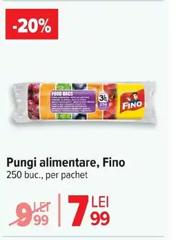 Carrefour Pungi alimentare, Fino Ofertă