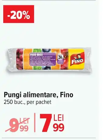 Carrefour Pungi alimentare, Fino Ofertă